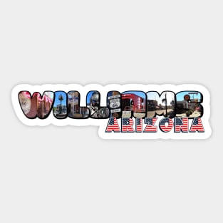 Williams Arizona Big Letter Sticker